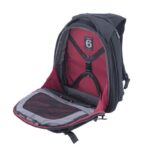 کوله پشتی مسافرتی لپ تاپ کرامپلر مدل Crumpler Dry Red NO.6 - کد DR6002-B00150 - مشکی - Image 16