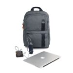 کوله پشتی لپ تاپ اس تی ام مدل STM Banks 15 inch Grey - رنگ طوسی - Image 7