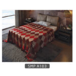پتوی مسافرتی طرحدار گلفام مدل مندوزا کد SMP A103