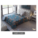 پتوی مسافرتی طرحدار گلفام مدل مندوزا کد SMP C105