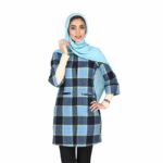 پالتو پاییزه طرح نیلگون