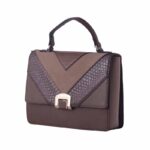 کیف دستی زنانه دیوید جونز David Jones مدل 1-5289 رنگ قهوه ای - Image 2