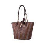 کیف دستی زنانه دیوید جونز david jones مدل 3-5292 رنگ خاکی - Image 3