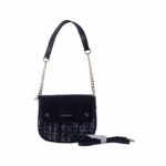 کیف رودوشی زنانه دیوید جونز DAVID JONES مدل 1-5205 رنگ مشکی