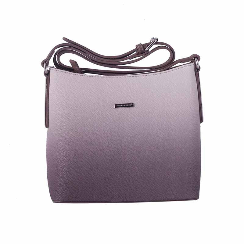 کیف کراس بادی زنانه دیوید جونز David Jones مدل 1-5573 رنگ کالباسی کیف رودوشی زنانه دیوید جونز David Jones مدل ۱-۵۵۷۳ رنگ کالباسی - Image 1
