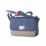 کیف رودوشی زنانه دیوید جونز david jones مدل ۲-۵۵۴۲ رنگ آبی - Image 4