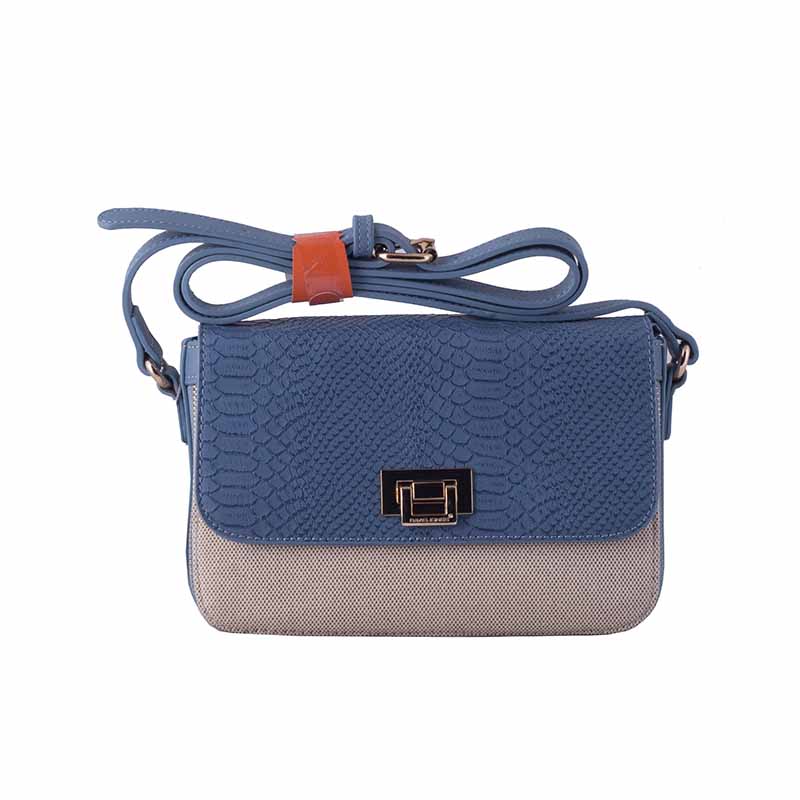 کیف کراس بادی زنانه دیوید جونز david jones مدل 2-5542 رنگ آبی-2 کیف رودوشی زنانه دیوید جونز david jones مدل ۲-۵۵۴۲ رنگ آبی - Image 1