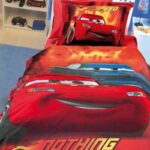 ست لحاف ۳ تکه نوجوان پرکا طرح کارز Cars پانو رانفرس