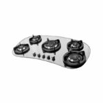 اجاق گاز رومیزی پنج شعله ی اخوان طرح ونوس مدل V9
