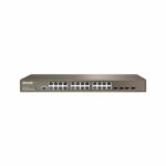 سوئیچ پرسرعت POE حرفه ای با قابلیت مدیریت تندا مدل TEG3224P