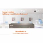 سوئیچ۸ پورت هوشمند تندا TEG1008D - Image 4