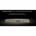 سوئیچ با قابلیت مدیریت POE تندا مدل TEF1210P - Image 6