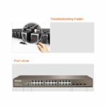سوئیچ پرسرعت POE حرفه ای با قابلیت مدیریت تندا مدل TEG3224P - Image 5