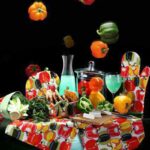 دستگيره کتان رزين تاژ طرح فلفل دلمه ای - Image 4