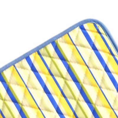 آبگير کنار سينک کتان رزين تاژ طرح اسپريد آبی| فروشگاه رادک
