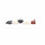 روتر بی سیم گیگابیتی سه باندایسوس مدل AC5300 - Image 11