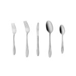 سرویس قاشق و چنگال ۳۰ پارچه ناب استیل مدل سلیا