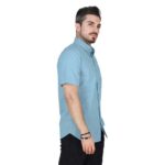پیراهن آستین کوتاه تترون مردانه تیدا - Image 2