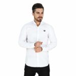 پیراهن آستین بلند پوپلین مردانه ساوین - Image 3