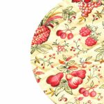 دم کنی ۳ تکه کشدار رزین تاژ طرح تمشک