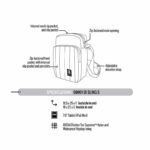 کیف رودوشی کرامپلر مدل crumpler DINKY DI SLING رنگ سرمه ای - Image 8