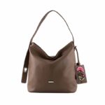 کیف دستی زنانه دیوید جونز David Jones مدل cm3630 رنگ شتری