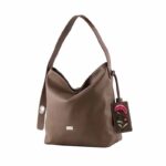 کیف دستی زنانه دیوید جونز David Jones مدل cm3630 رنگ شتری - Image 2