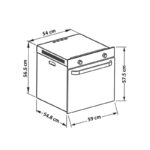 فر توکار برقی و گازی آلتون مدل V202 - Image 3