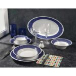 Zarin Iran Shahrzad Blumarine Porcelain Dinnerware Set