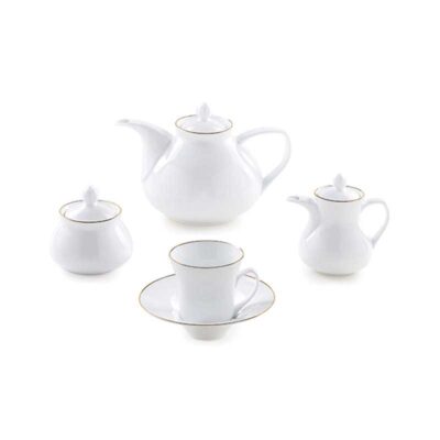 Zarin Iran Shahrzad Lumiyo 18 Pieces Porcelain tea Set top Grade