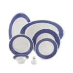 zarin iran shahrzad blumarine 35 pieces porcelain dinnerware set top grade