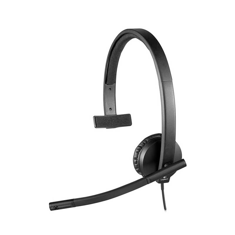 logitech-h570e-mono-usb-headset (4) هدست باسیم Logitech مدل H570e Mono - Image 1