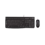 کیبورد و ماوس با سیم Logitech کمبو مدل MK120