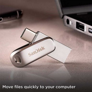 فلش مموری سن دیسک مدل Ultra Dual Drive Luxe USB Type-C ظرفیت 64 گیگابایت 2 03