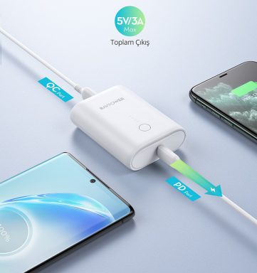 شارژر همراه راوپاور مدل RP-PB194 با ظرفیت 10000 میلی آمپر ساعت 4 پاوربانک راوپاور مدل RP-PB194 با ظرفیت 10000 میلی آمپر ساعت