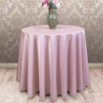 رومیزی رزین تاژ ساتن پنبه گرد قطر 250 طرح ساده | نمایندگی رسمی رزین تاژ | فروشگاه اینترنتی Radek