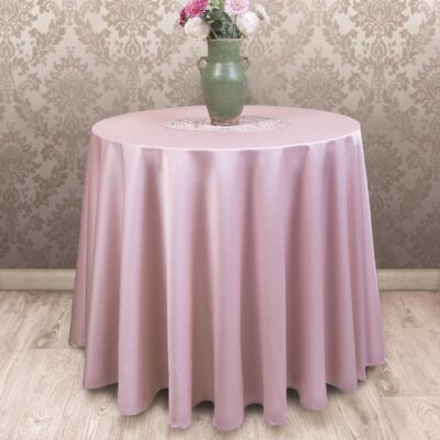 رومیزی رزین تاژ ساتن پنبه گرد قطر 250 طرح ساده | نمایندگی رسمی رزین تاژ | فروشگاه اینترنتی Radek