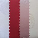 رومیزی ژاگارد گرد قطر 250 رزین تاژ طرح رمانس - Image 3