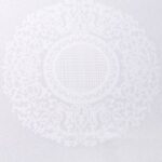 رومیزی ژاگارد گرد قطر 250 رزین تاژ طرح رمانس - Image 7