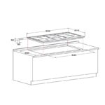 گاز صفحه ای توکار آریستون مدل PK 951 T - Image 2