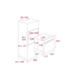 فر توکار برقی تکا مدل WISH HBB 435 - Image 3