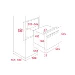 فر توکار برقی تکا مدل کلاسیک HR 750 - Image 3