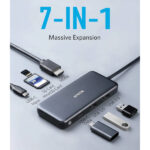 هاب 7 پورت انکر مدل A8352HA1-HUB 7 IN 1 - Image 3
