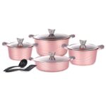 سرویس قابلمه گرانیتی 10 پارچه کاندید مدل اوشن